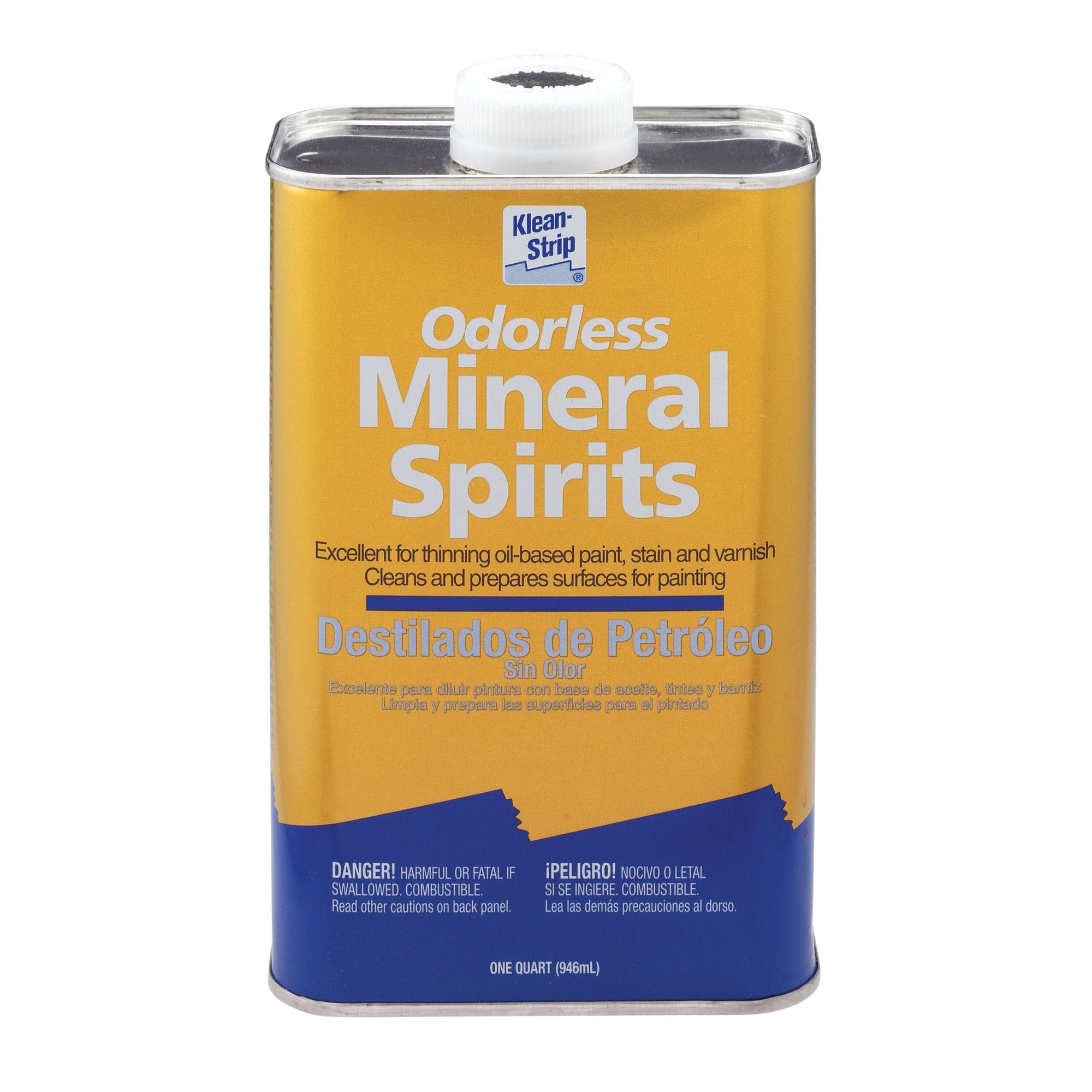 Mineral Spirits - Odorless - Solvent - Quart alt 0