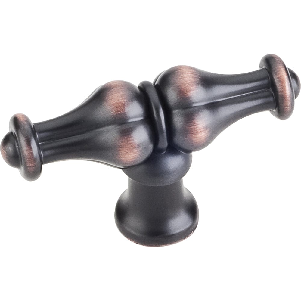 Bella "T" Knob, 2-1/4" O.L., Brushed Oil Rubbed Bronze alt 0