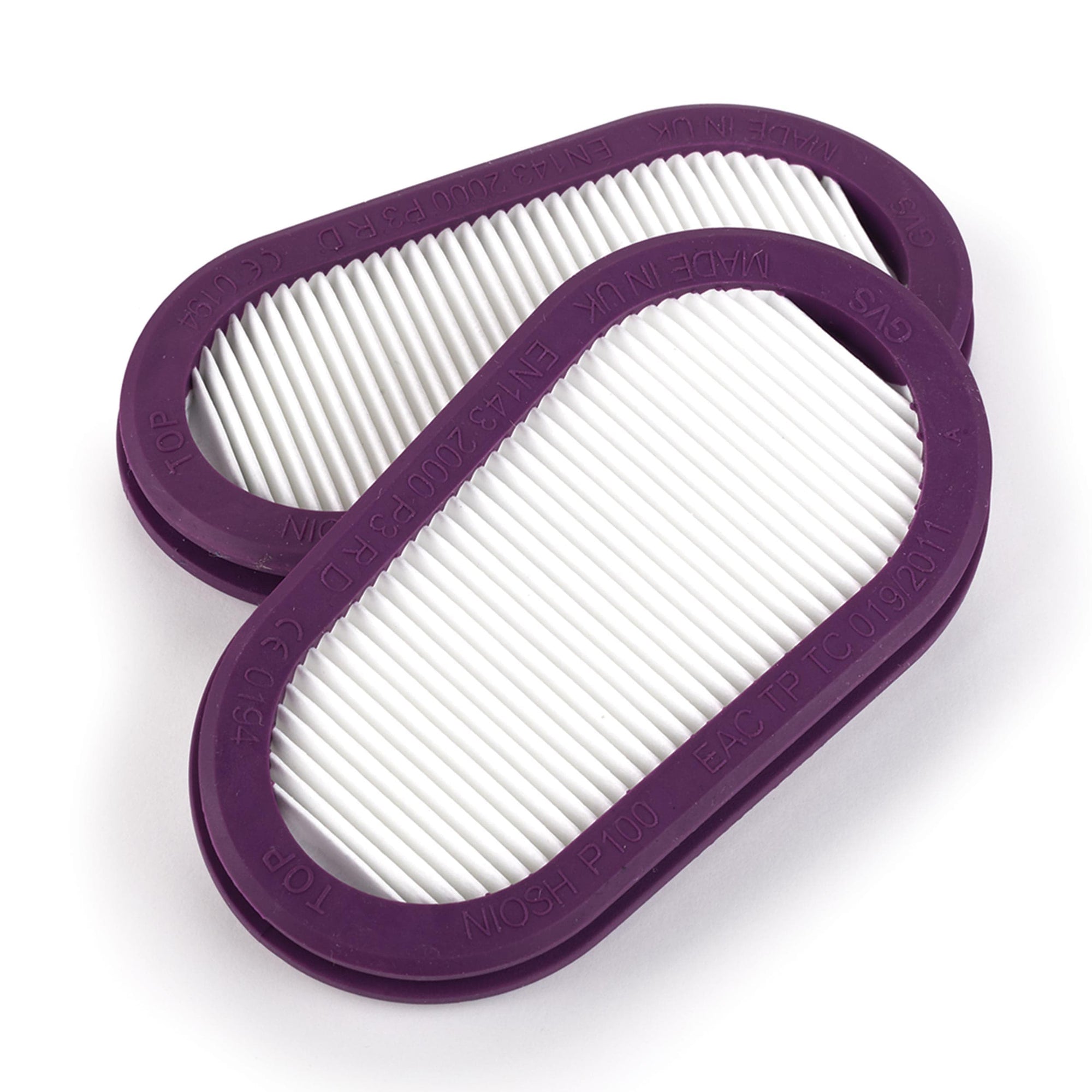P100 Dust Replacement Filters for GVS Respirator - Pair alt 0