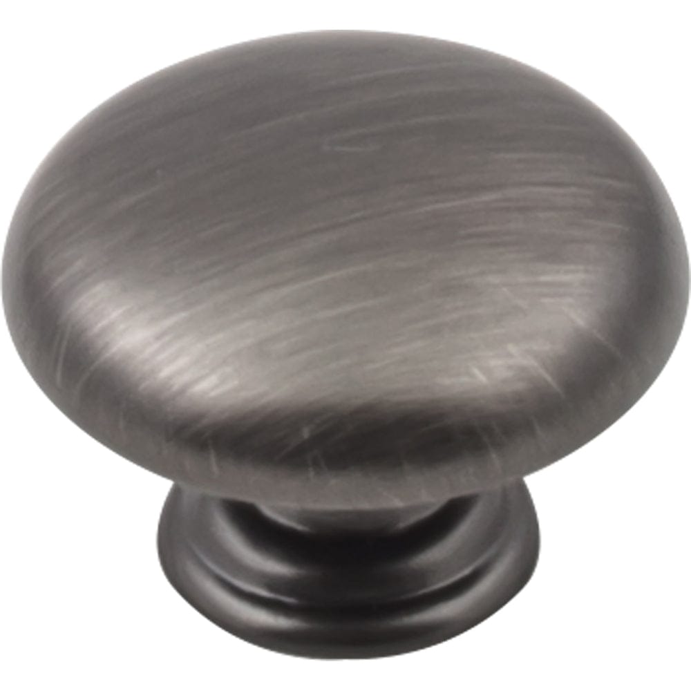 Gatsby Knob, 1-3/16" Dia., Brushed Pewter alt 0