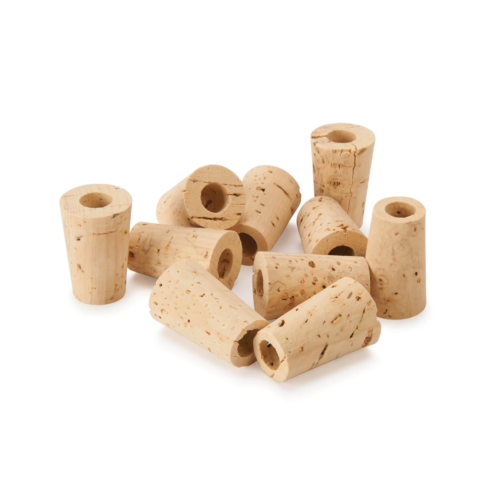 Woodturning Project Kit for Cork Bottle Stoppers 10-Piece alt 0