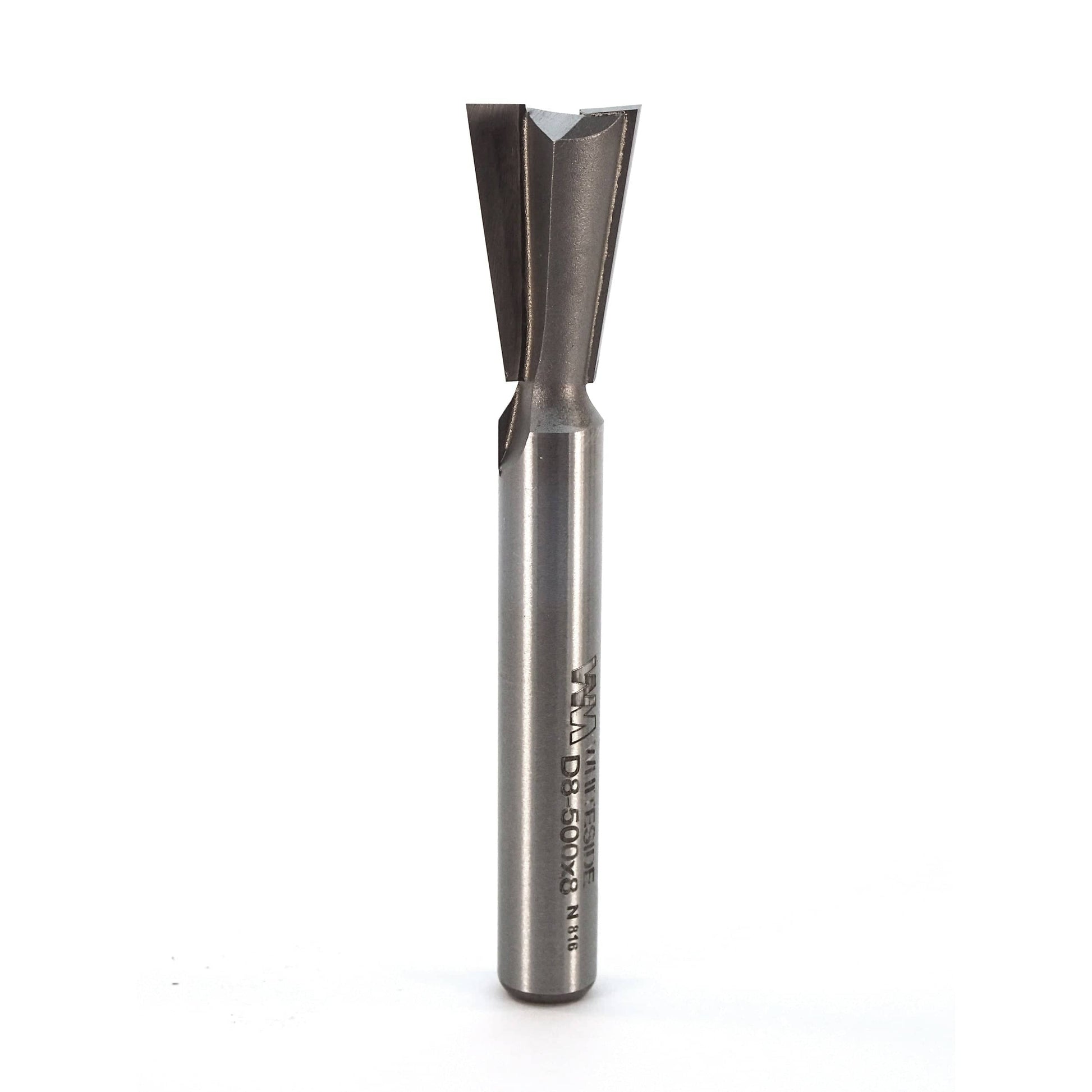 8° DOVETAIL BIT 8MM SH, 1/2"LD, 13/16"DOC alt 0