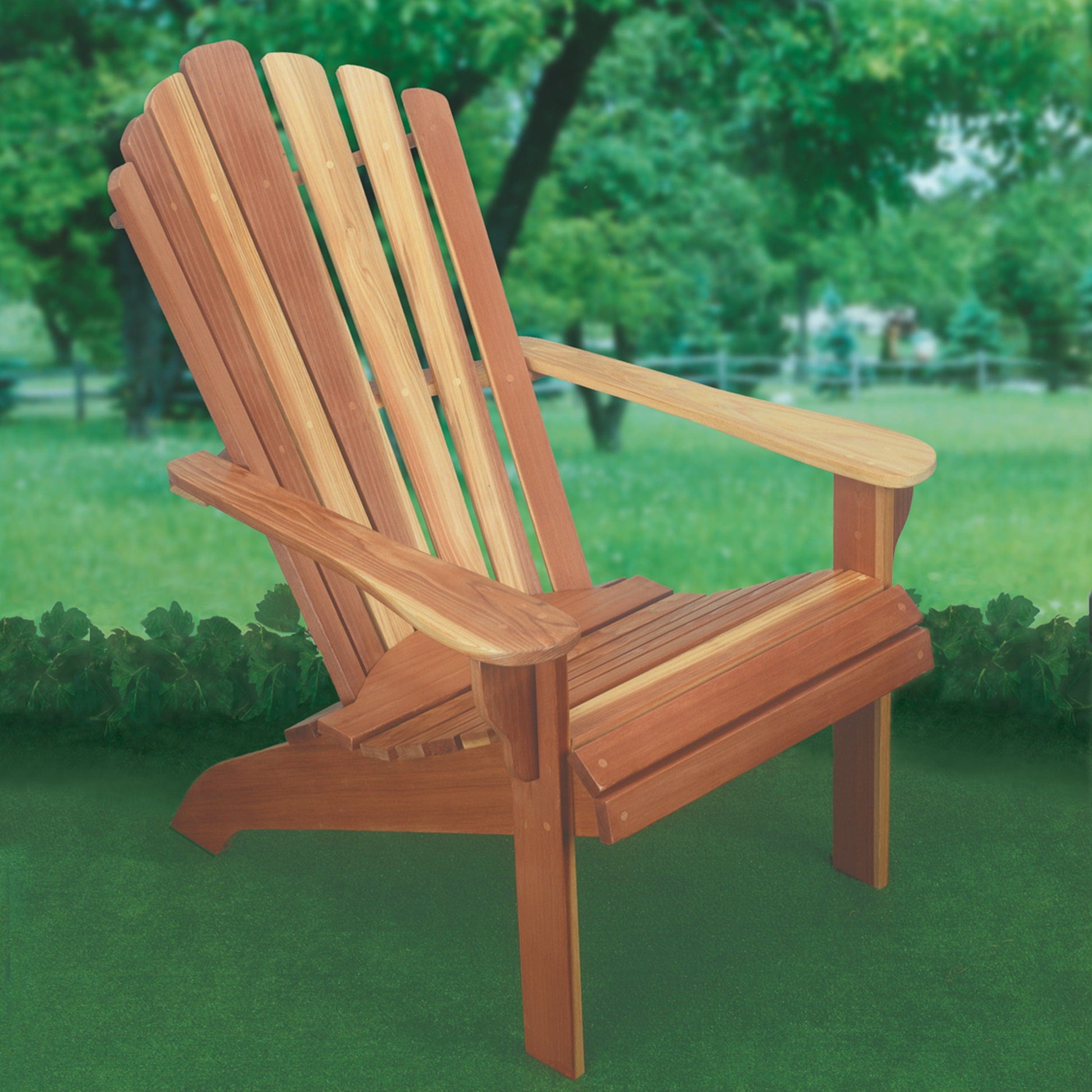 Woodworking Project Paper Plan to Build Adirondack Chair alt 0