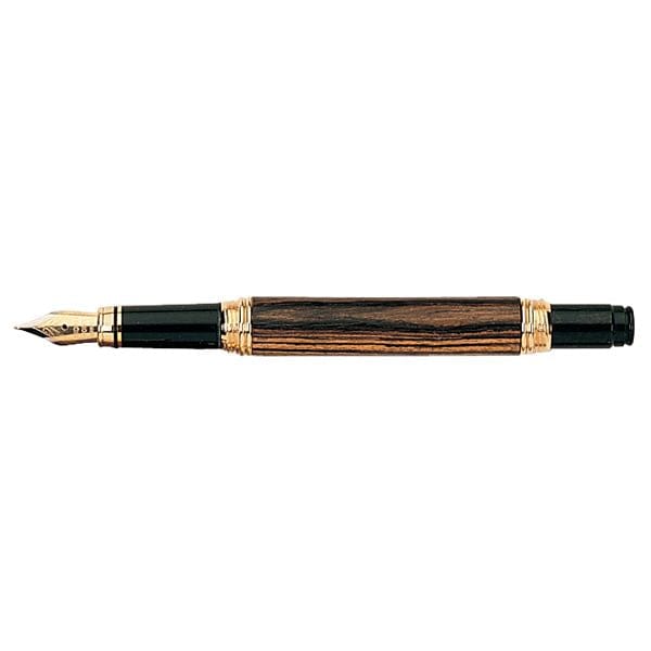 European Style Screw Cap Fountain Pen Kit - Gold