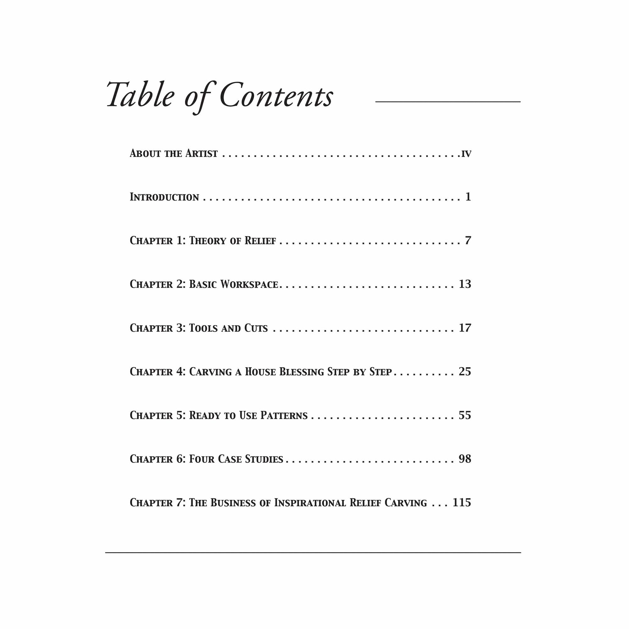 Inspirational Relief Carving alt 0