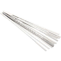 Reverse Tooth Scroll Saw Blade - .010" x .022" x #2/0 x 28/21 TPI - 12 Pack alt 0