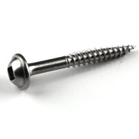 Pocket Hole Screw - #7 x 1-1/4" Fine - Stainless - 100 Piece alt 0