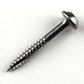 Pocket Hole Screw - #7 x 1-1/4" Fine - Stainless - 100 Piece alt 0