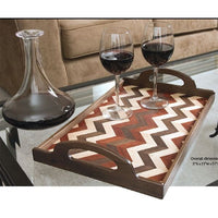Herringbone Serving Tray - Downloadable Plan alt 0