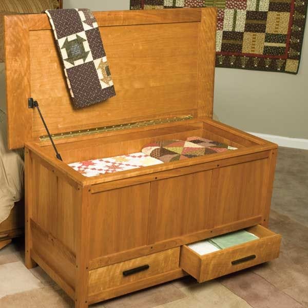 Arts & Crafts Blanket Chest - Downloadable Plan alt 0