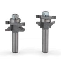 Bead Stile and Rail Door Router Bit Set - 1/2" SH - 1-5/8" OD x 7/8" CL - 2 Piece alt 0