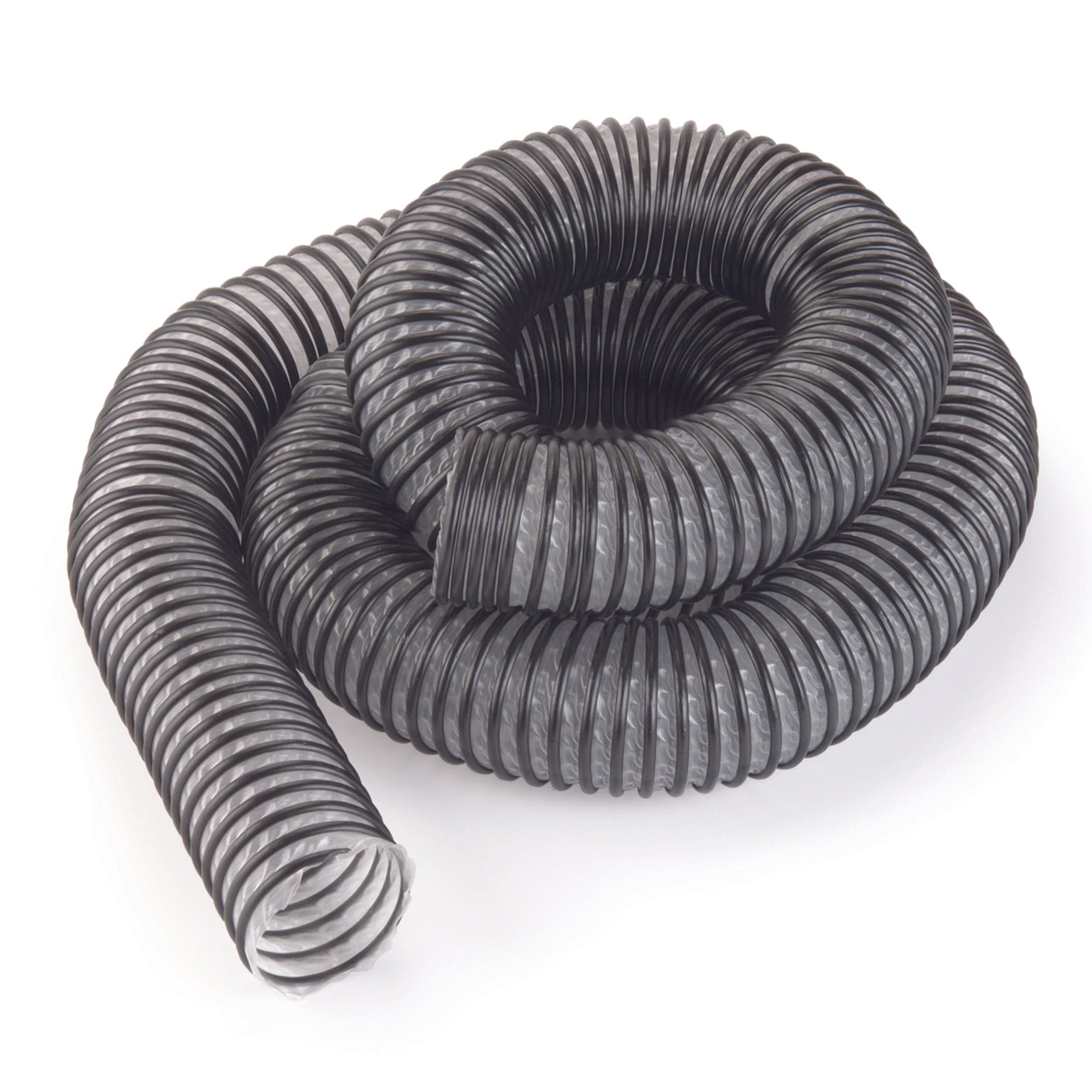 4" x 10' Light-Duty Dust Collection Hose - Semi-Clear alt 0