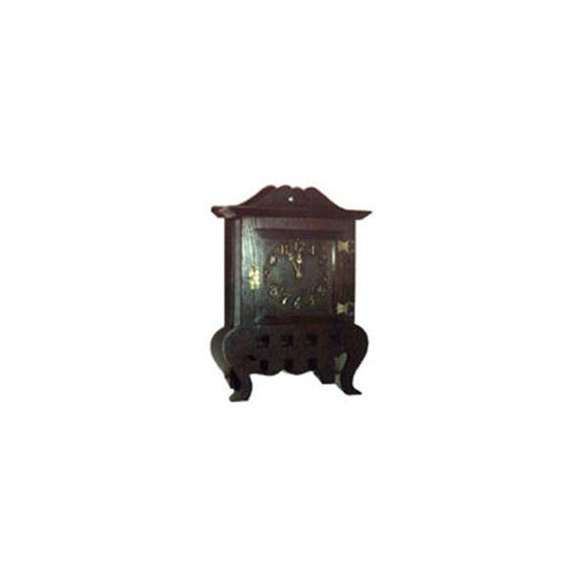 Woodworking Project Paper Plan to Build Mission Oak Mantle Clock alt 0