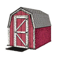 Woodworking Project Paper Plan to Build Small and Simple Shed alt 0
