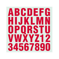 Woodworking Project Paper Plan to Build 1' Tall Letters and Numbers alt 0