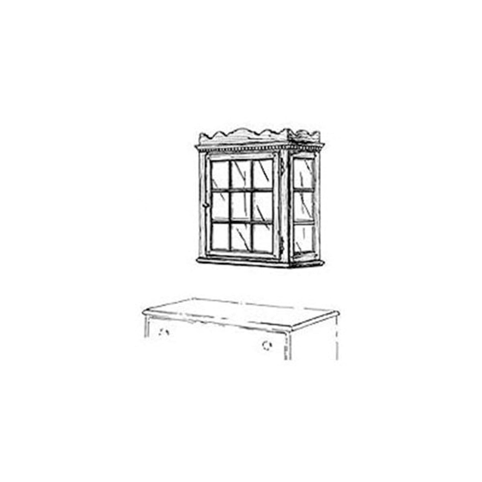 Woodworking Project Paper Plan to Build Hanging Curio Cabinet alt 0