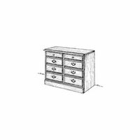 Woodworking Project Paper Plan to Build Chest of Drawers 30 alt 0