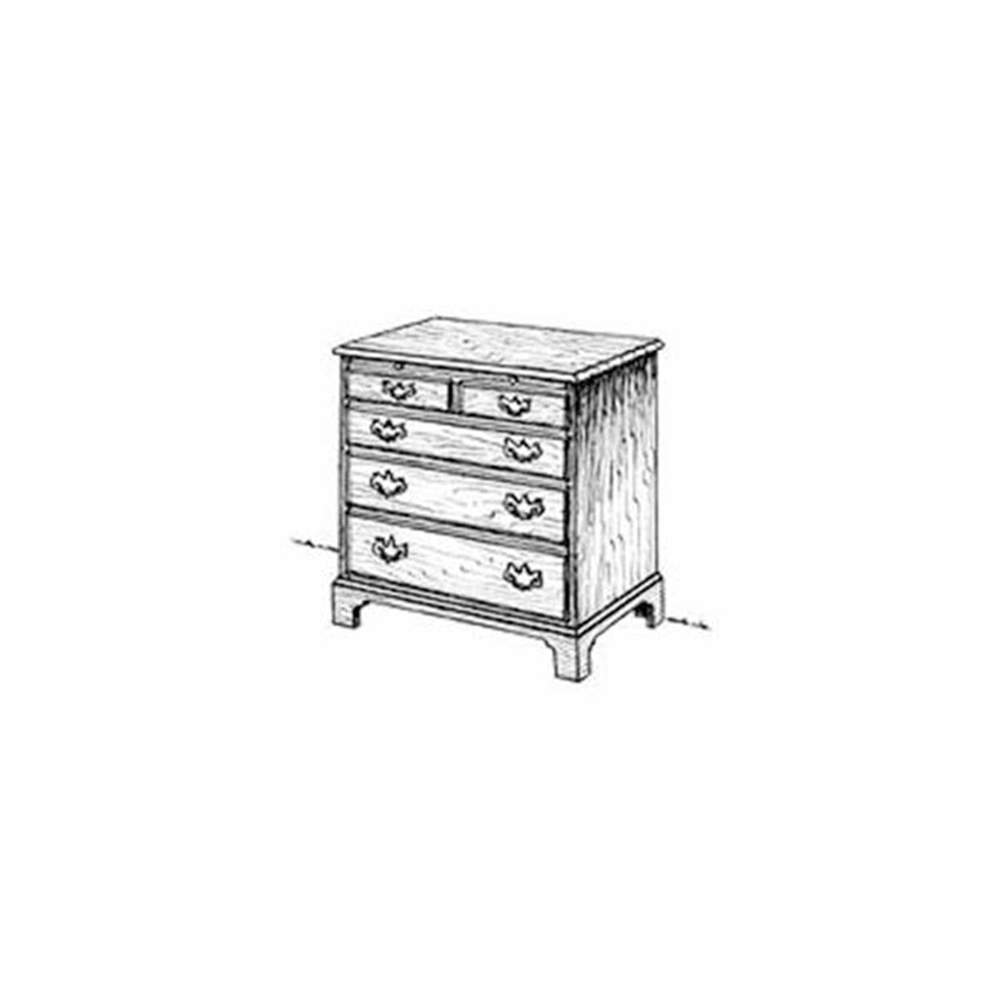 Woodworking Project Paper Plan to Build Bachelor Chest alt 0