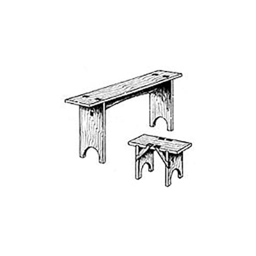 Woodworking Project Paper Plan to Build Simple Shaker Benches alt 0