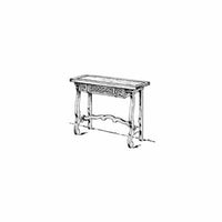 Woodworking Project Paper Plan to Build Spanish Hall Sofa Table alt 0