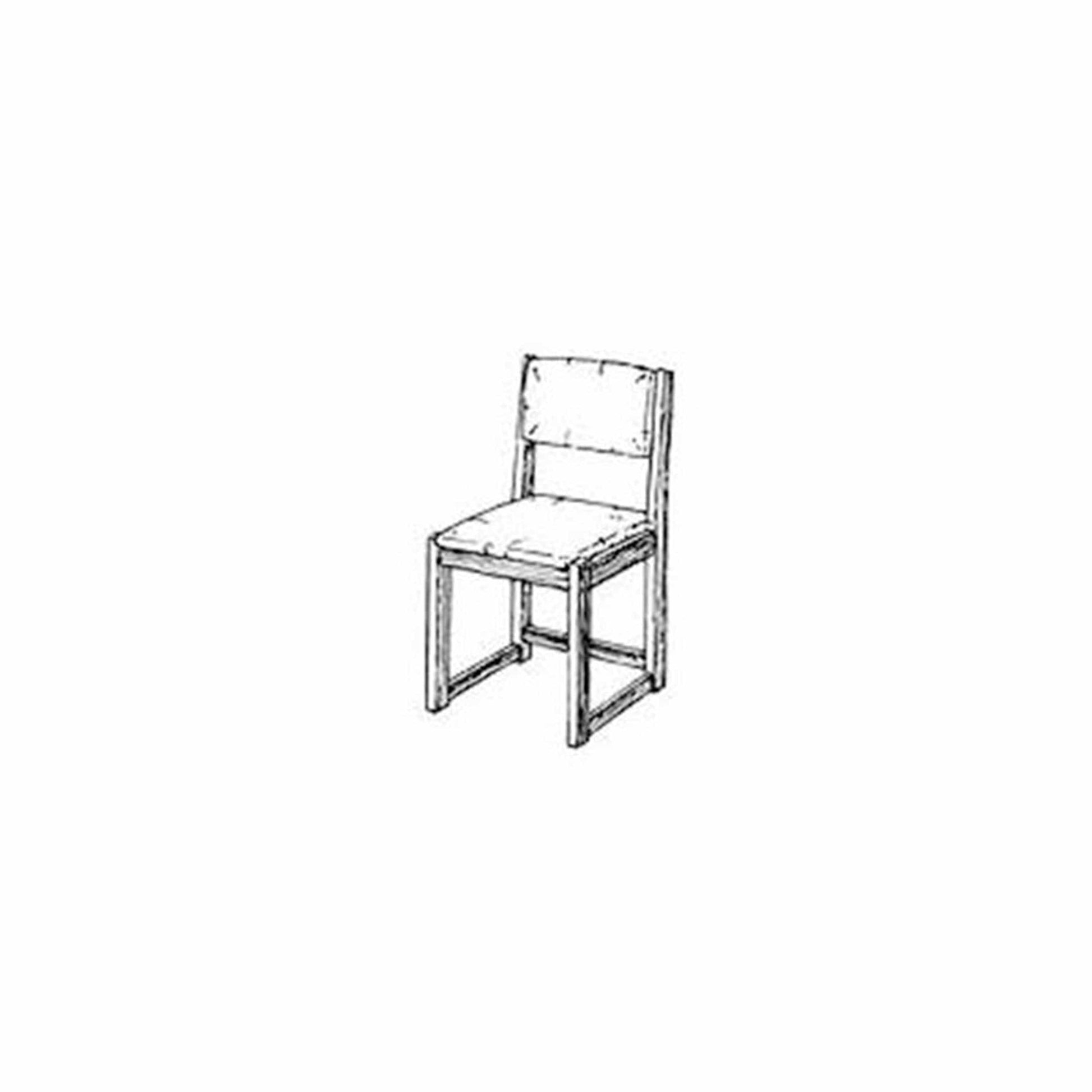 Woodworking Project Paper Plan to Build Simple Side Chair alt 0