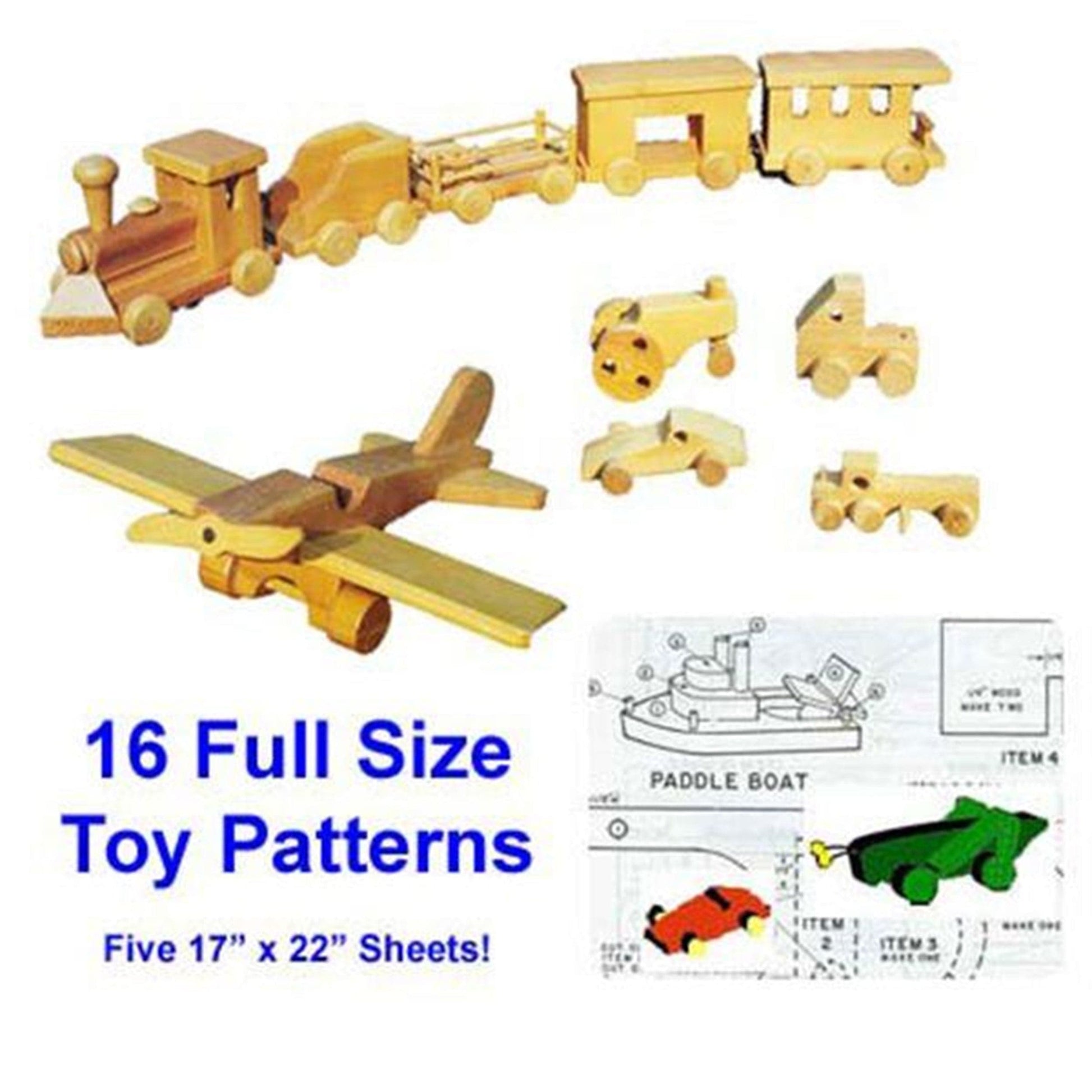 Woodworking Project Paper Plan to Build Wooden Toy alt 0
