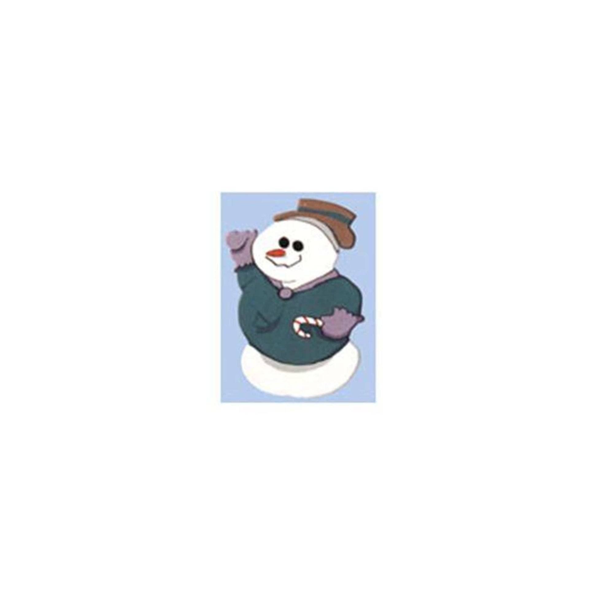 Woodworking Project Paper Plan to Build Snowman alt 0
