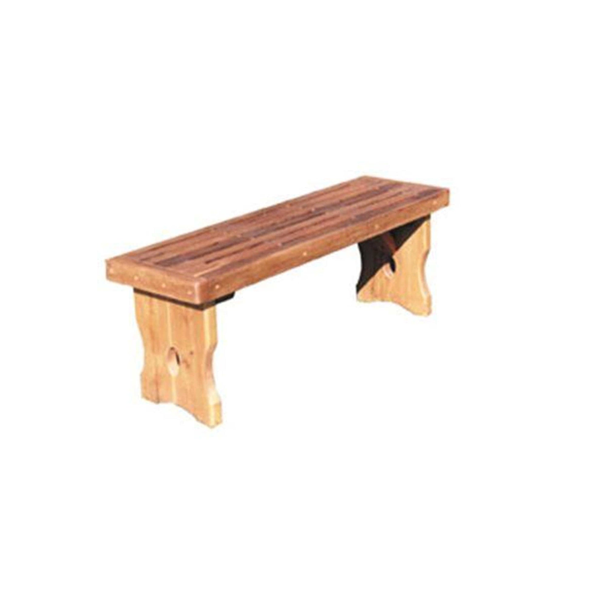 Woodworking Project Paper Plan to Build Simple Garden Bench alt 0