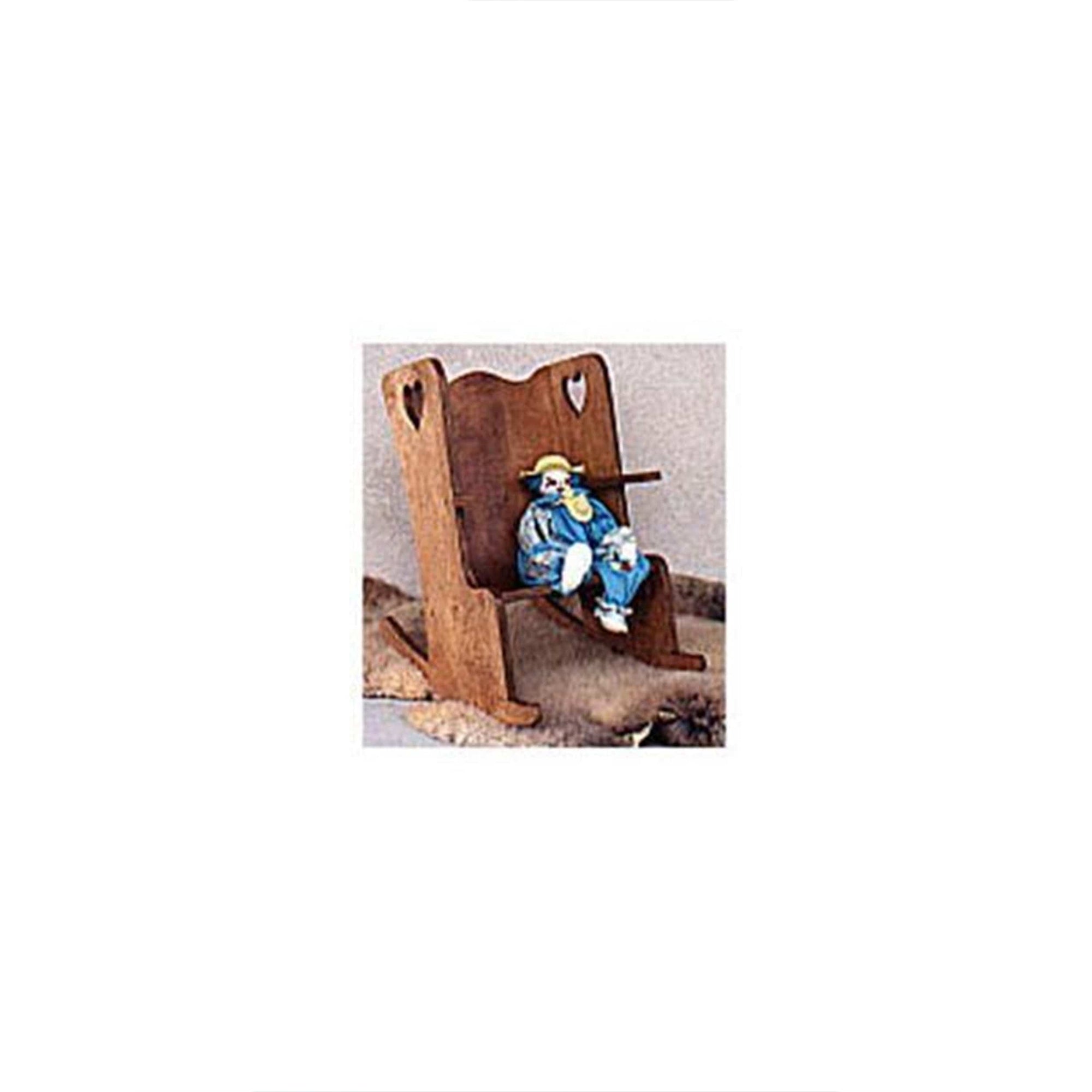 Woodworking Project Paper Plan to Build Child's Rocking Chair alt 0