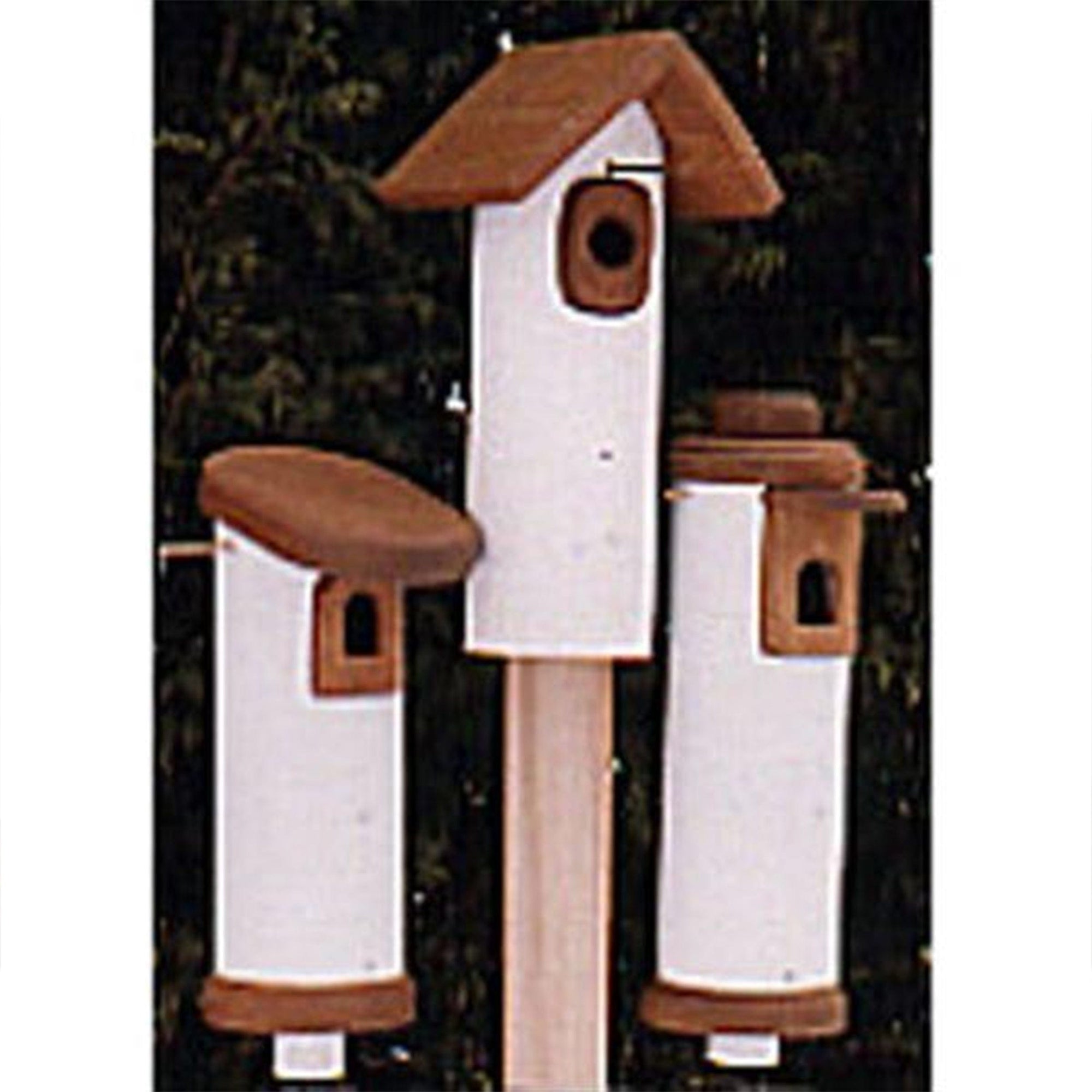 Woodworking Project Paper Plan to Build PVC Bluebird Houses alt 0