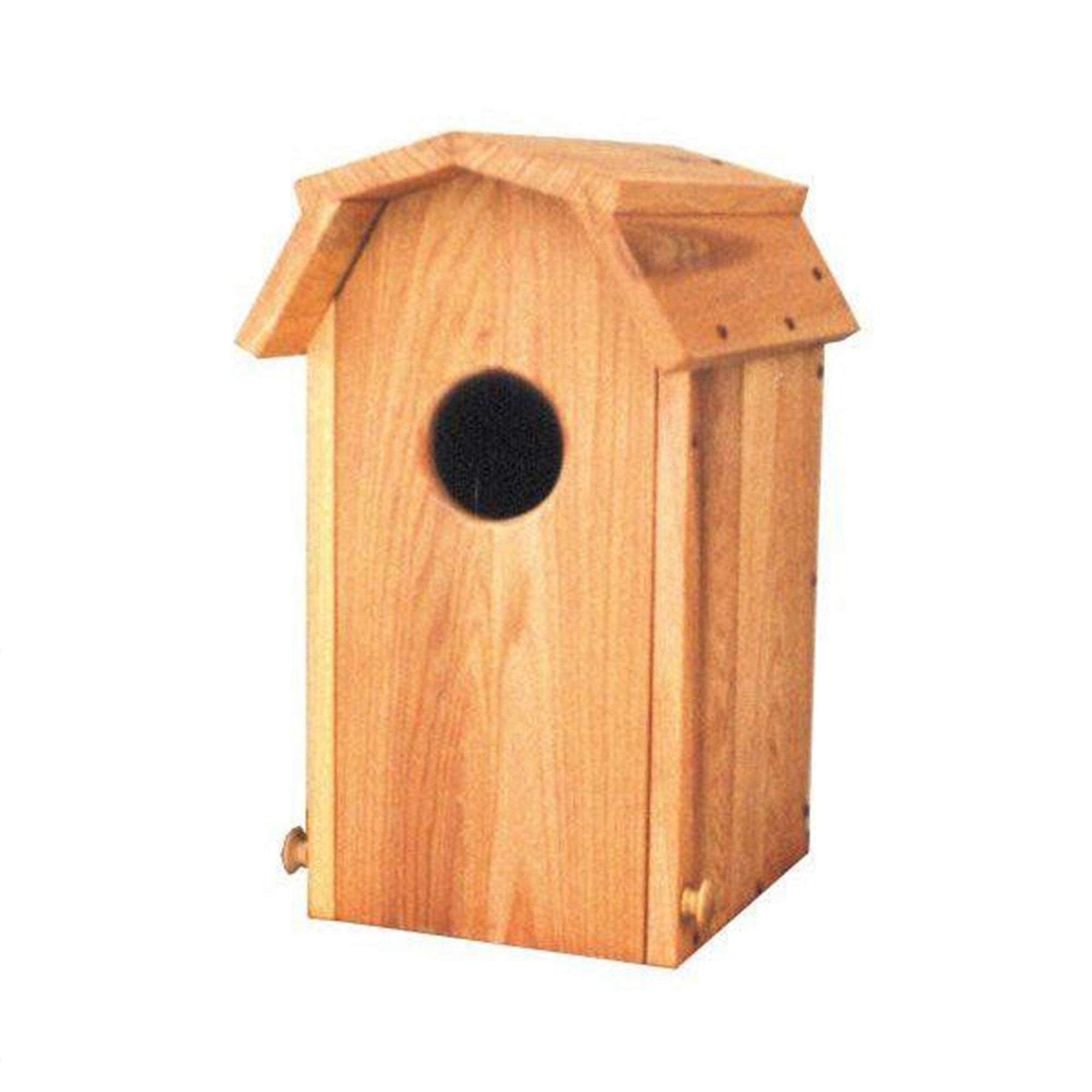 Woodworking Project Paper Plan to Build Wood Duck House with Hip Roof alt 0