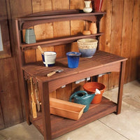 Full Service Potting Bench - Downloadable Plan alt 0