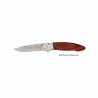 Liner Lock Pocketknife for Hunting and Fishing - 7-7/8" - Unfinished Kit alt 0