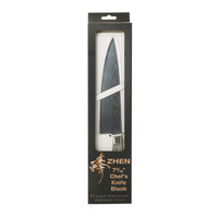 Chef Knife for Cutting Fruits Vegetables and Meat - 12-3/4" - Damascus - Unfinished Kit