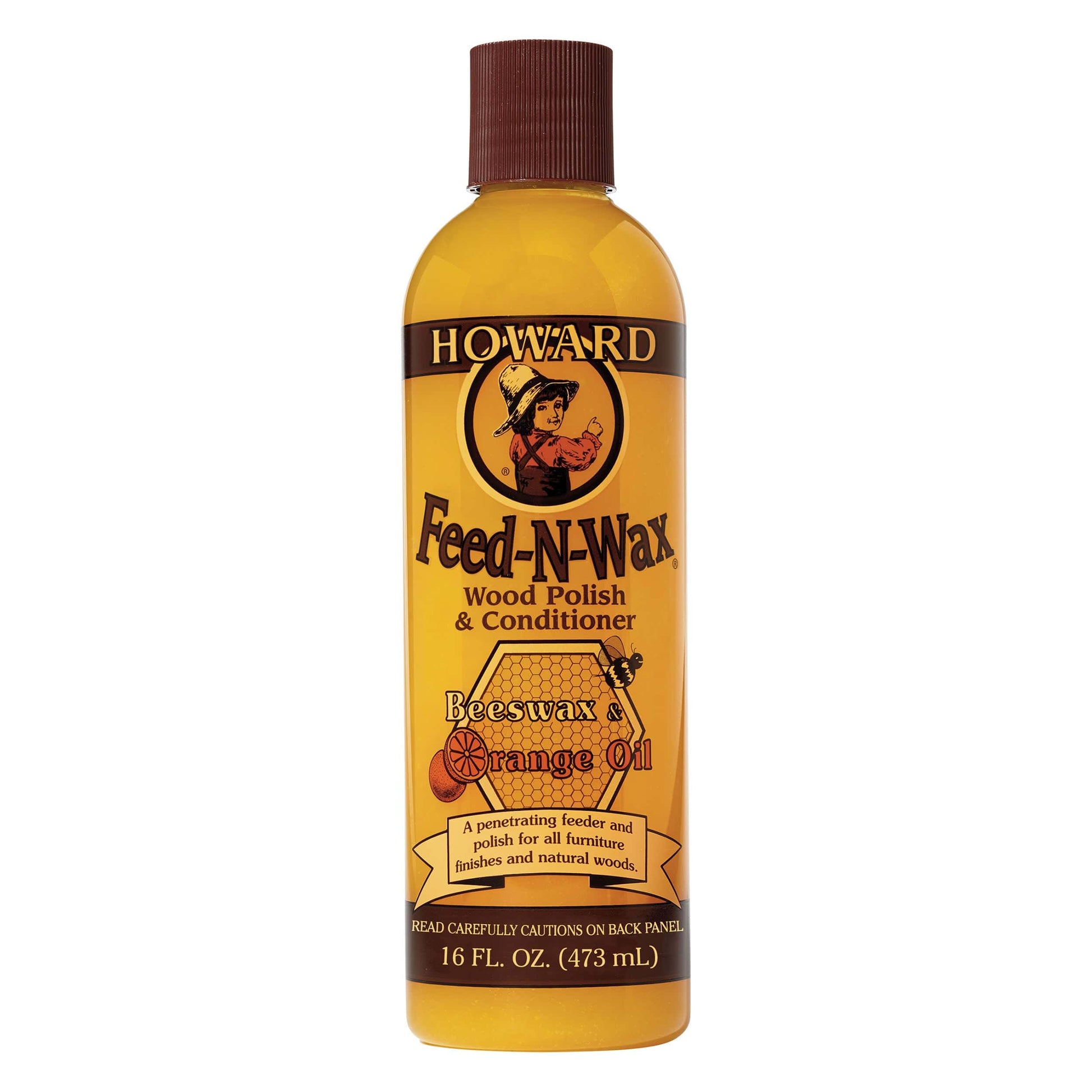 Feed-N-Wax Wood Polish and Conditioner - 16 oz alt 0