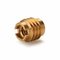 Threaded Insert - 6-32 - Brass - 8 Piece alt 0