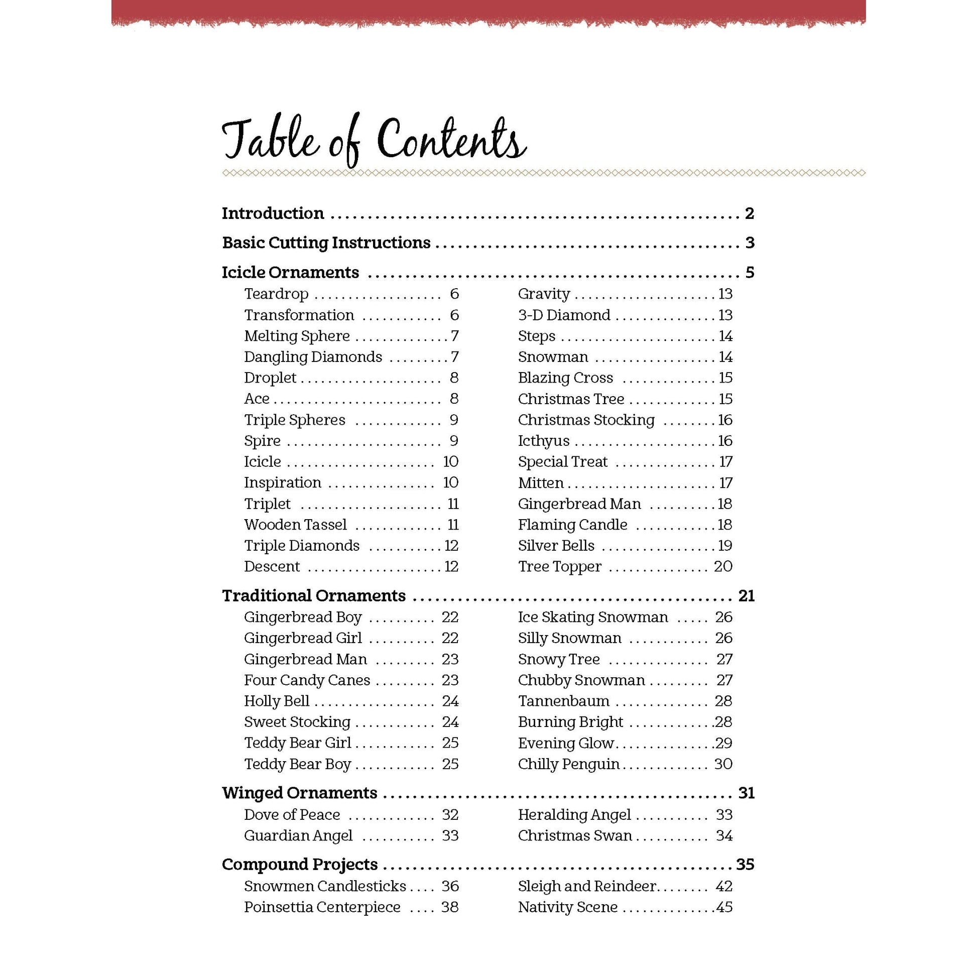 Compound Christmas Ornaments for the Scroll Saw, Revised Edition alt 0