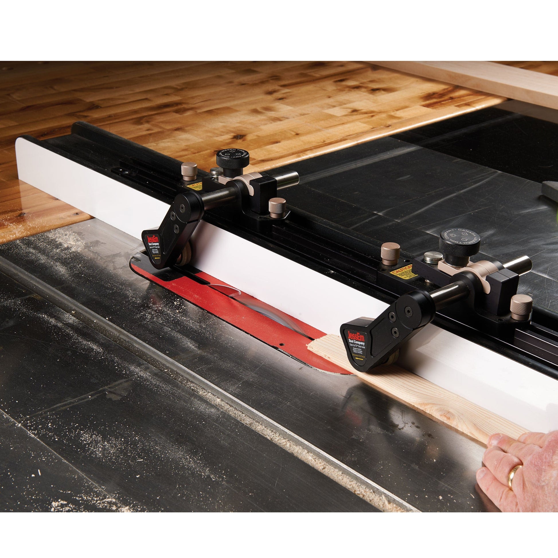 Clear-Cut Precision Stock Guides For Table Saws alt 0