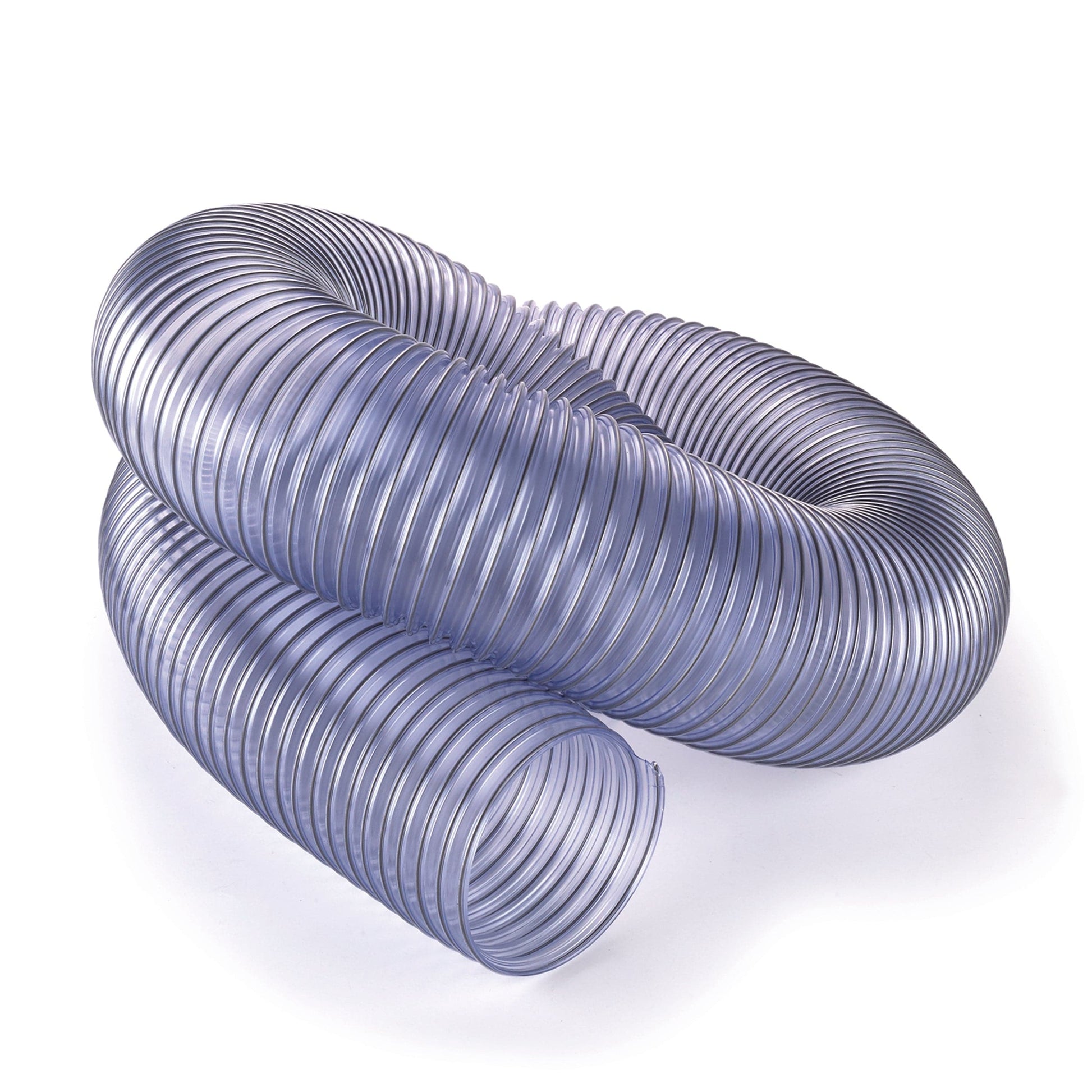 5" x 10' Flexadux PV Dust Collection Hose - Clear alt 0