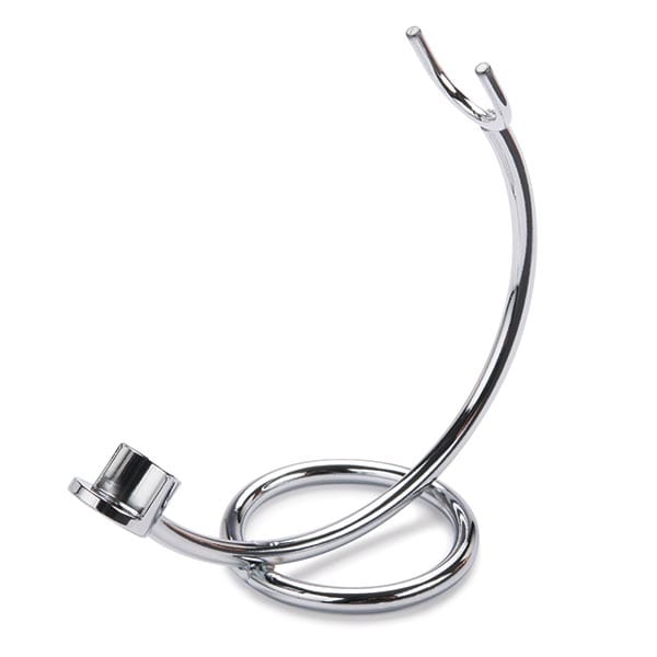 Pen and Razor Display Stand with Oval Base - Chrome alt 0