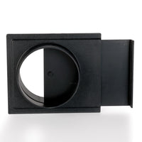 5" ABS Basic Blast Gate Fitting for Dust Collection System alt 0