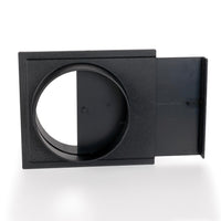 6" ABS Basic Blast Gate Fitting for Dust Collection System alt 0