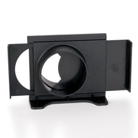 4" Wall Mount ABS Self-Clean Blast Gate Fitting alt 0