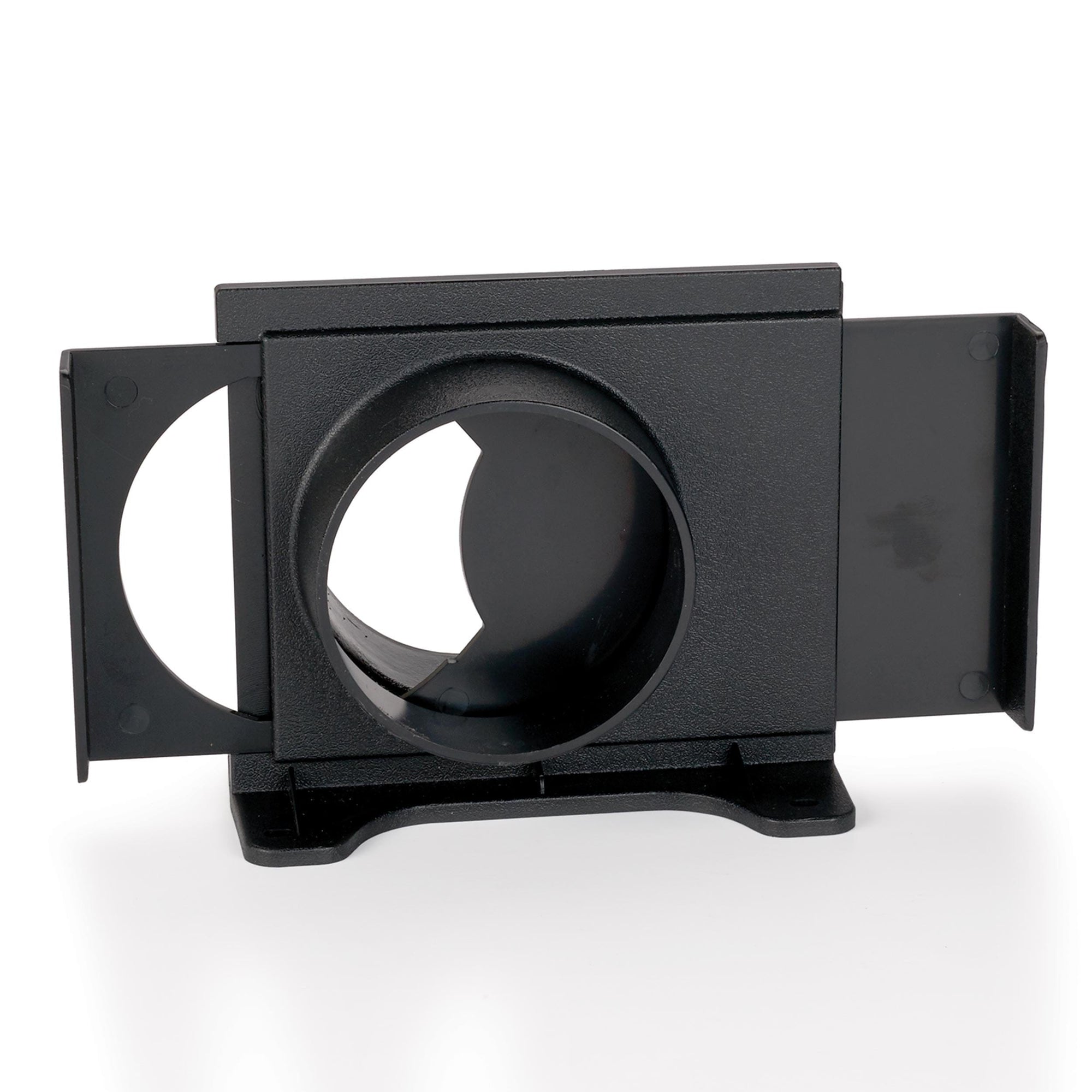 4" Wall Mount ABS Self-Clean Blast Gate Fitting alt 0