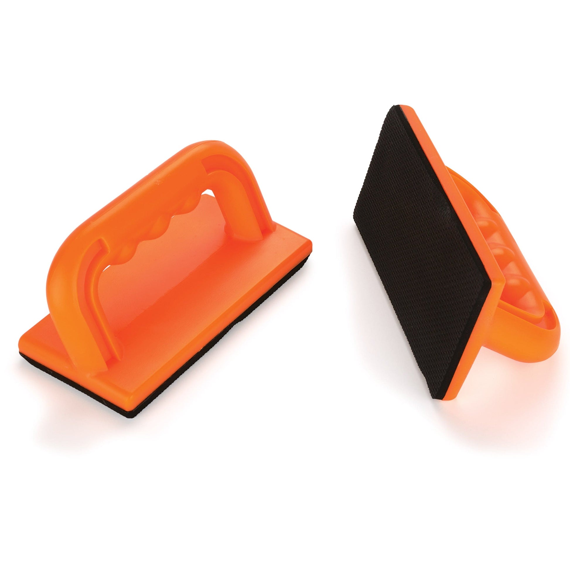 Sure-Grip Push Blocks - Bright Orange - 2 Piece alt 0