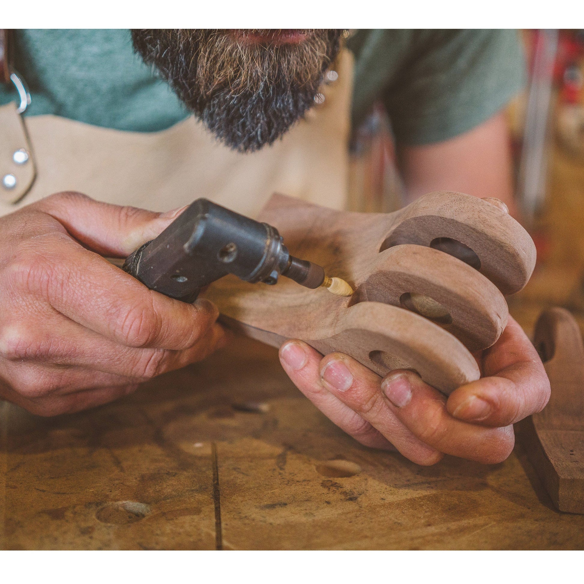 Original Flame Burr, 1/8" Shaft, Coarse (1/4" x 1/2") alt 0