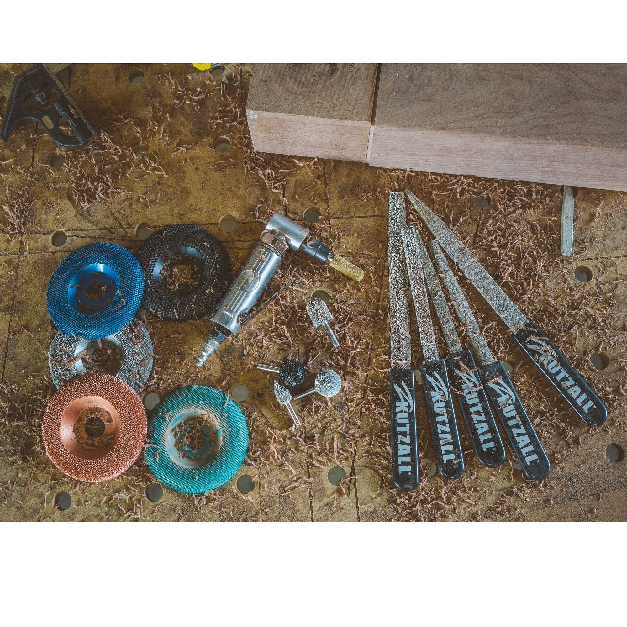 Original Ball Nose Burr, 1/4" Shaft, Fine (1/4" x 1-1/2") alt 0