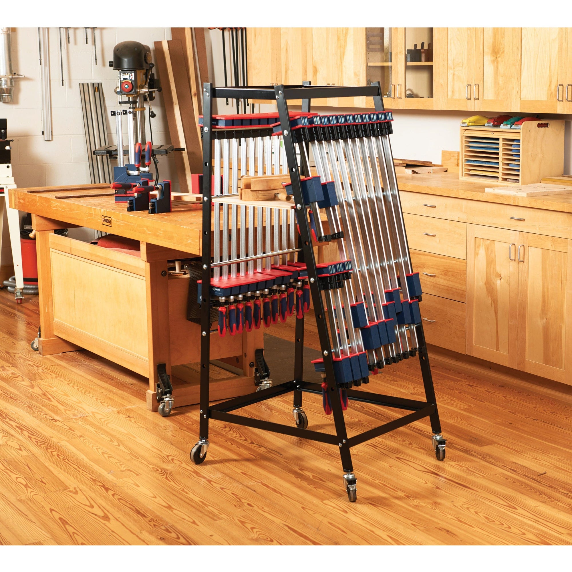 Mobile Clamp and Storage Rack alt 0