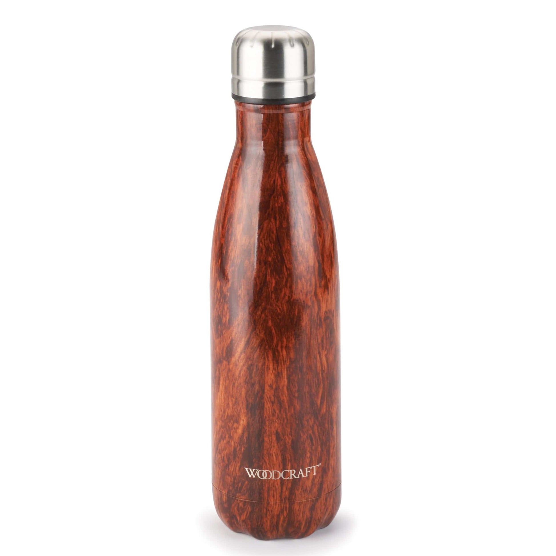 Woodgrain Water Bottle - 17 Oz alt 0
