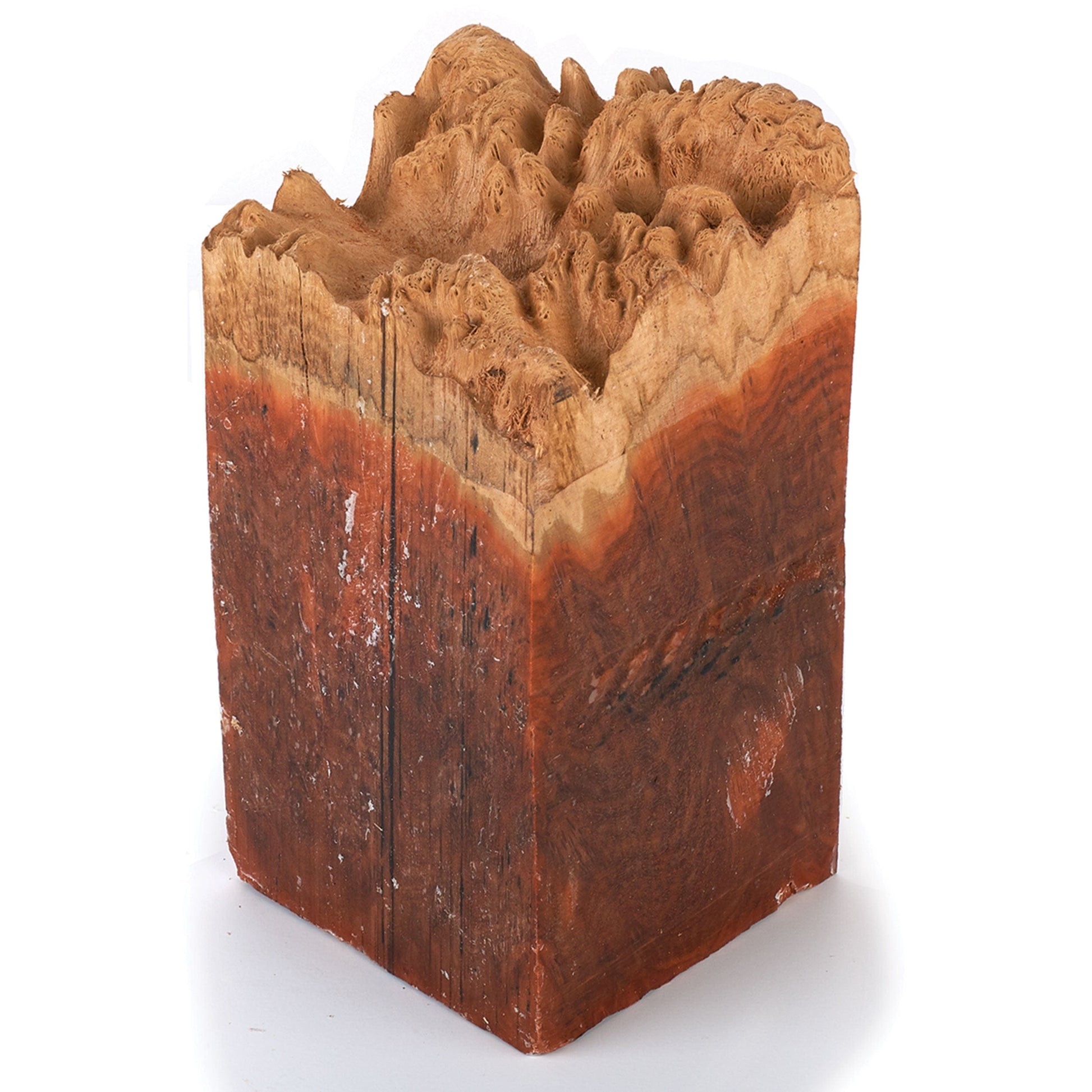 Australian Red Coolibah Burl Turning Blank - 2 kg - 4 kg alt 0